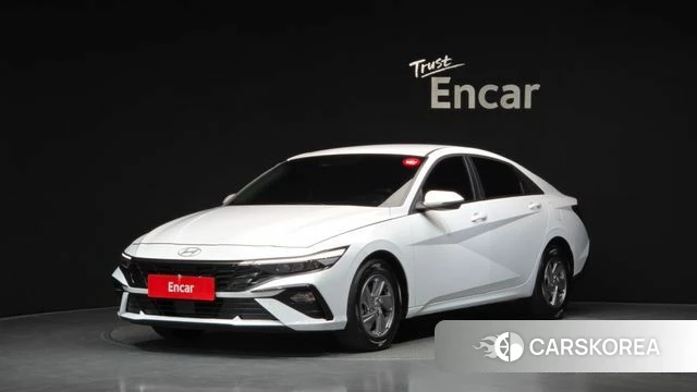Hyundai The New Avante (CN7) 2024 Белый из Кореи