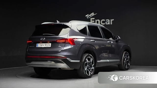 Hyundai The New Santa Fe 2020 Серый из Кореи