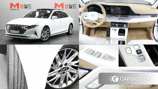 Hyundai The New Grandeur IG 2020 Белый из Кореи