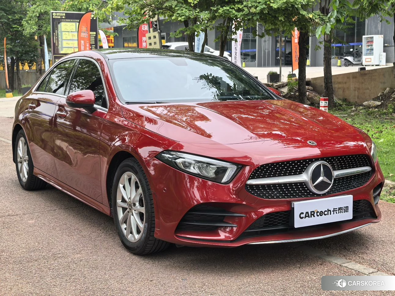 Mercedes-Benz A-Class 2021 Красный из Китая