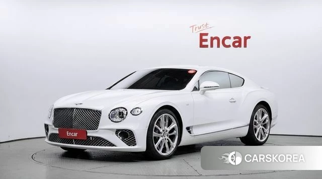 Bentley Continental GT 3rd Generation 2022 Белый из Кореи
