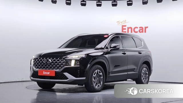 Hyundai The New Santa Fe 2022 Черный из Кореи
