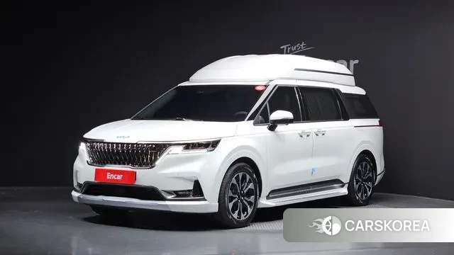 Kia Carnival 4th generation 2021 Белый из Кореи