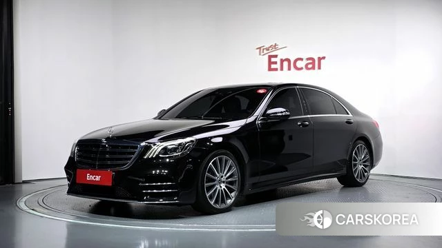 Mercedes-Benz S-Class W222 2018 Черный из Кореи
