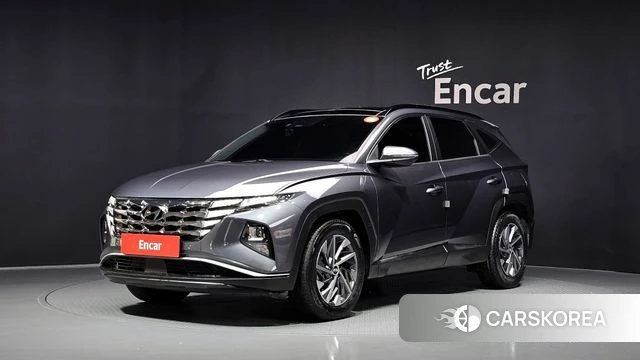 Hyundai Tucson Hybrid (NX4) 2022 Серый из Кореи