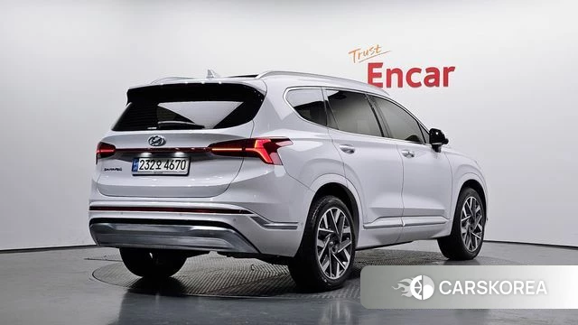 Hyundai The New Santa Fe 2021 Белый из Кореи