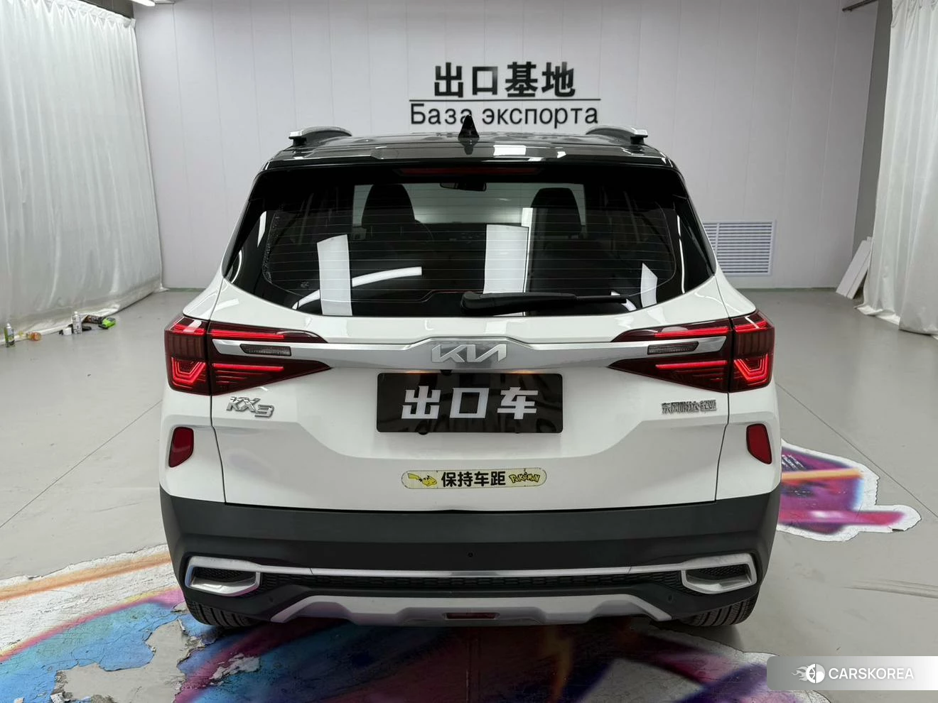 Kia KX3 2021 Белый из Китая
