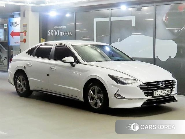 Hyundai Sonata (DN8) 2019 Белый из Кореи
