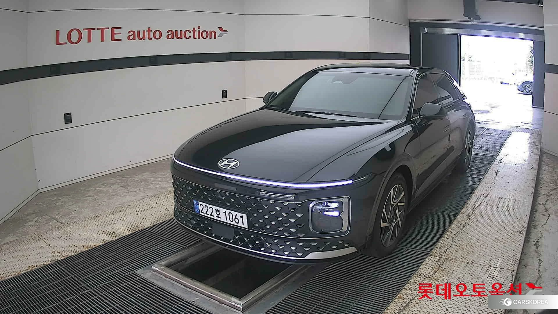 Hyundai Grandeur Hybrid 2023 Abyss Black Pearl из Кореи