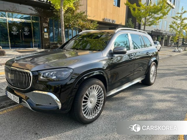 Mercedes-Benz GLS - Class X167 2021 Серебряный двухцветный из Кореи