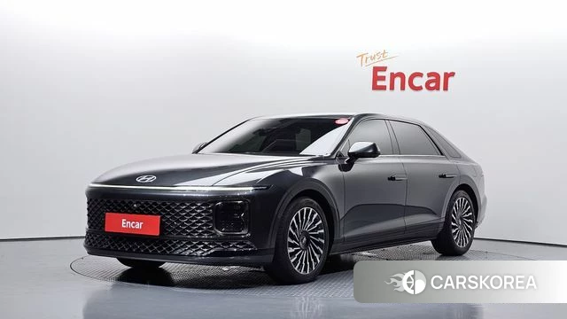 Hyundai Grandeur (GN7) 2023 Черный из Кореи