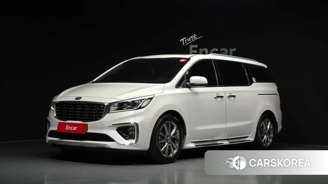 Kia The New Carnival 2019 Белый из Кореи
