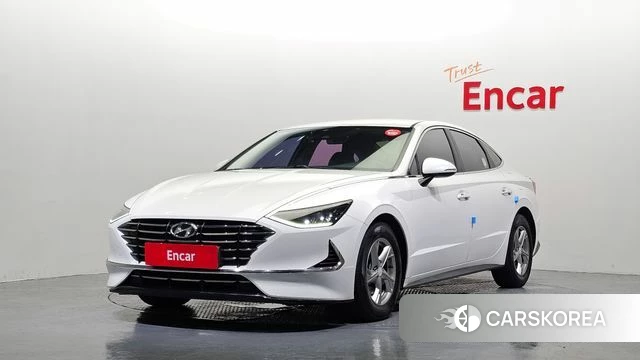 Hyundai Sonata (DN8) 2019 Белый из Кореи