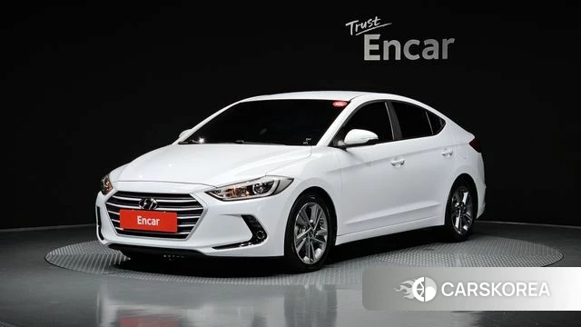 Hyundai Avante AD 2018 Белый из Кореи