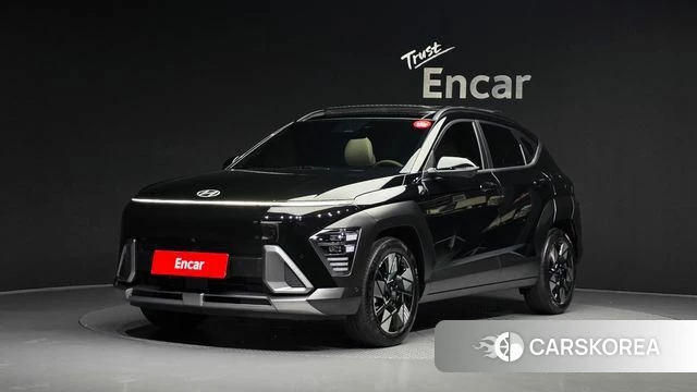 Hyundai Kona Hybrid (SX2) 2024 Черный из Кореи
