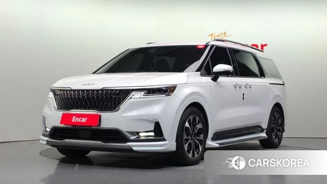 Kia Carnival 4th generation 2023 Белый из Кореи