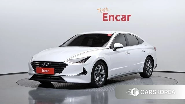 Hyundai Sonata (DN8) 2019 Белый из Кореи
