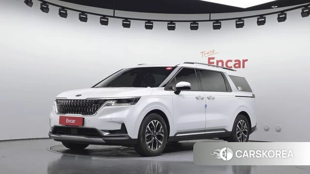 Kia Carnival 4th generation 2021 Белый из Кореи