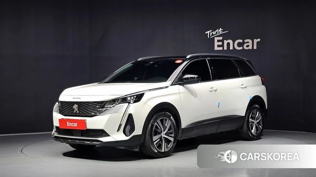 Peugeot 5008 second generation 2022 Белый из Кореи