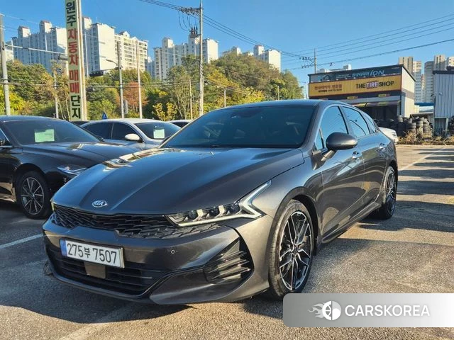 Kia K5 3rd generation 2020 Серый из Кореи