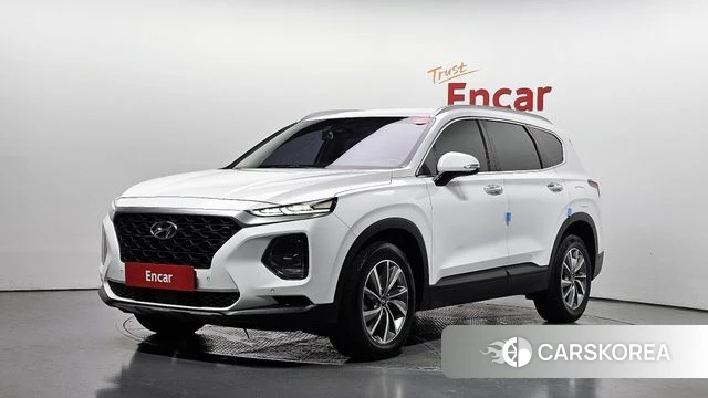Hyundai Santa Fe TM 2018 Белый из Кореи