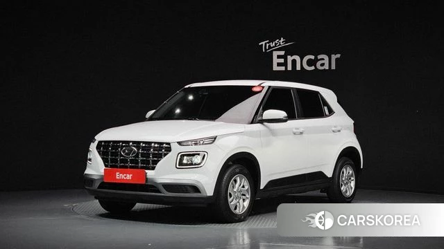Hyundai Venue 2021 Белый из Кореи