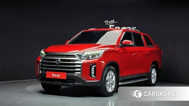 Ssangyong The New Rexton Sport 2021 Красный из Кореи