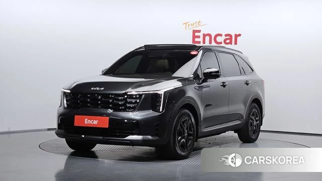 Kia The New Sorento 4th Generation 2024 Серый из Кореи