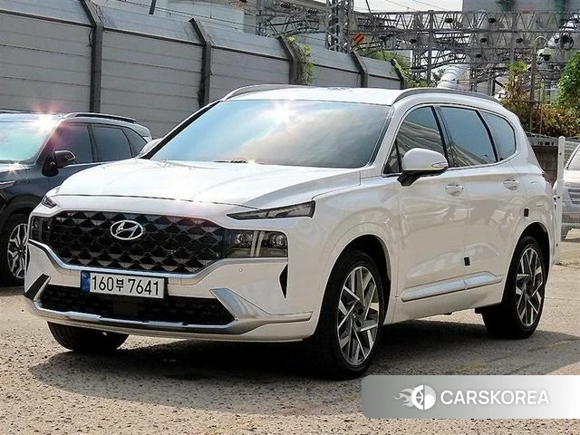 Hyundai The New Santa Fe 2020 Белый из Кореи