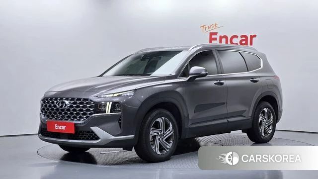 Hyundai The New Santa Fe 2020 Серый из Кореи