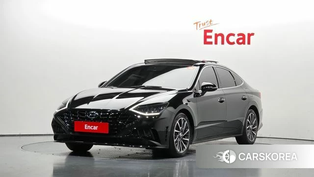 Hyundai Sonata (DN8) 2022 Черный из Кореи