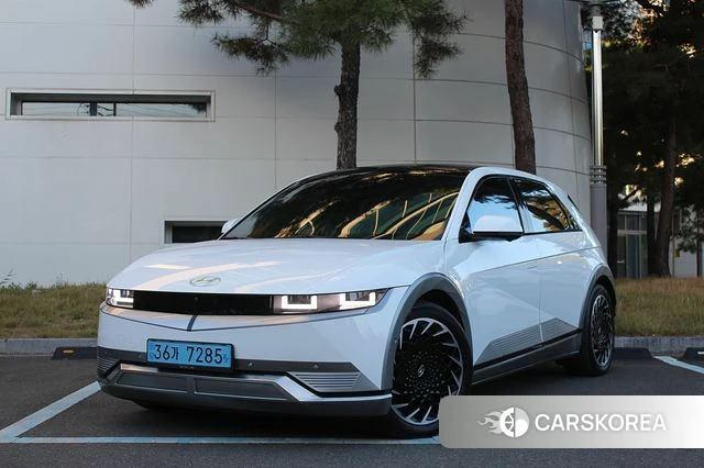 Hyundai Ionic 5 2024 Белый из Кореи