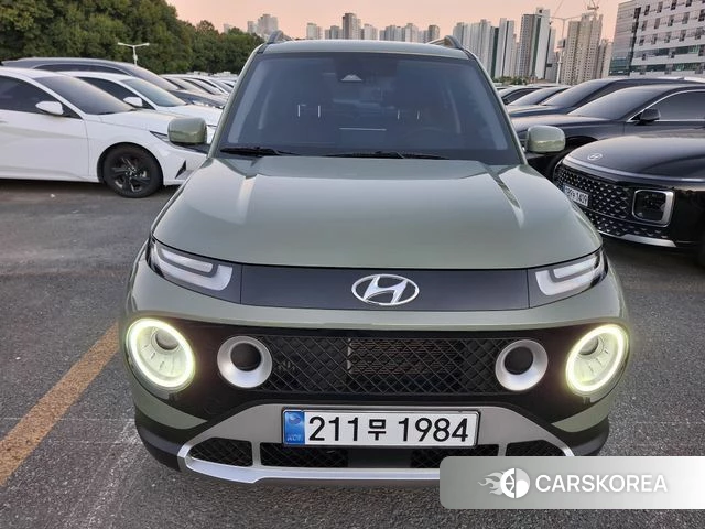 Hyundai Casper 2024 Темно-зеленый из Кореи