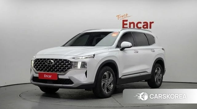 Hyundai The New Santa Fe 2021 Белый из Кореи