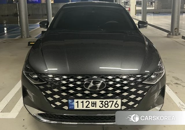 Hyundai The New Grandeur IG 2021 Серый из Кореи