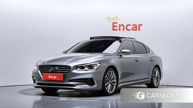 Hyundai Grandeur IG 2018 Серебристо-серый из Кореи