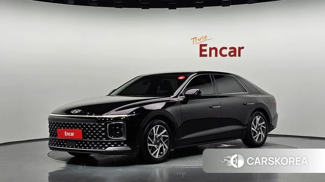 Hyundai Grandeur Hybrid (GN7) 2024 Черный из Кореи