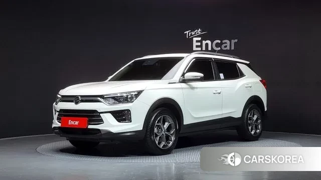 Ssangyong Beautiful Korando 2021 Белый из Кореи