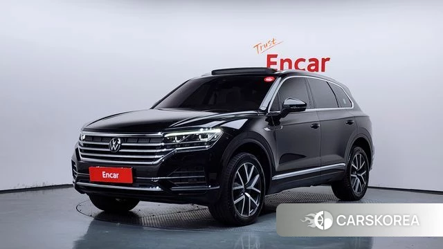 Volkswagen Touareg 3rd generation 2023 Черный из Кореи