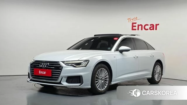 Audi A6 (C8) 2021 Белый из Кореи
