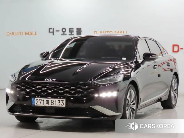 Kia K8 2021 Черный из Кореи