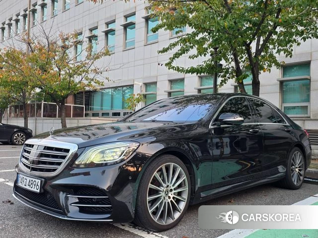 Mercedes-Benz S-Class W222 2018 Черный из Кореи