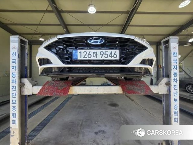 Hyundai Sonata (DN8) 2022 Белый из Кореи