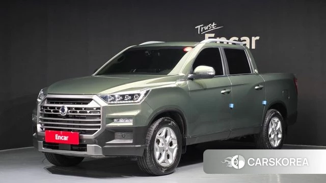 Ssangyong The New Rexton Sport 2024 Зеленый из Кореи