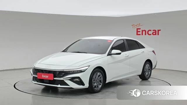 Hyundai The New Avante Hybrid (CN7) 2025 Белый из Кореи