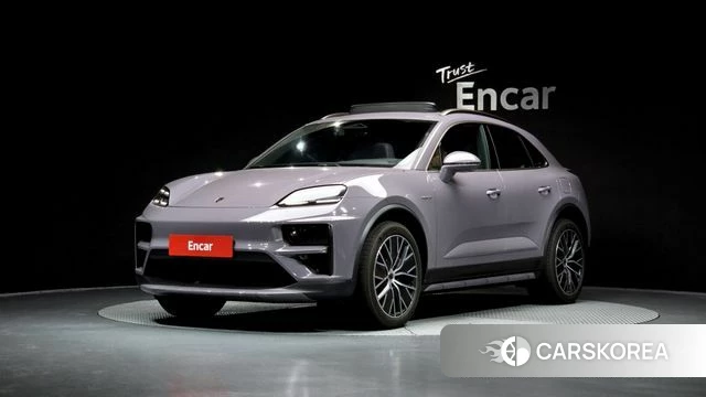 Porsche Makan EV 2025 Фиолетовый из Кореи