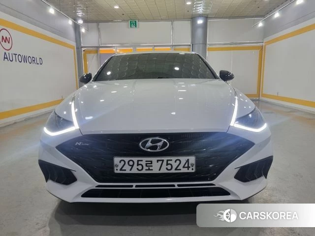 Hyundai Sonata (DN8) 2022 Белый из Кореи