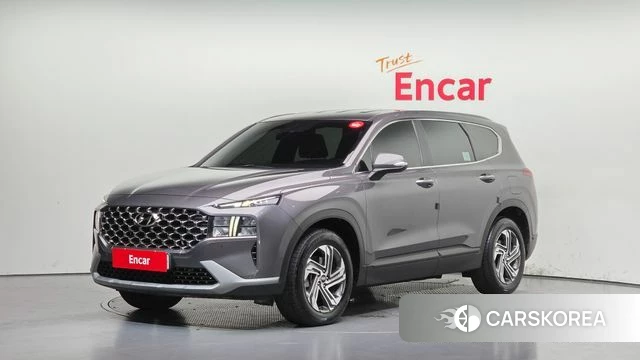 Hyundai The New Santa Fe 2022 Серый из Кореи