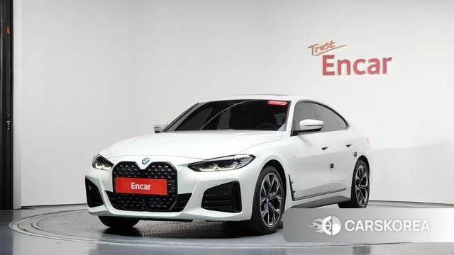 BMW 4 Series (G22) 2024 Белый из Кореи
