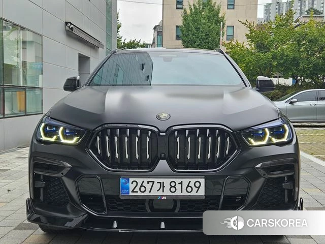 BMW X6 (G06) 2022 Черный из Кореи